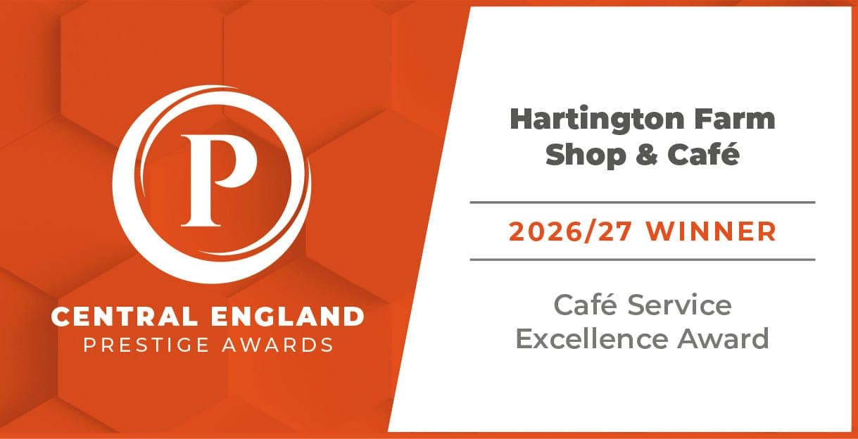 Central England Prestige Awards 2026/27 Winner — Hartington Farm Shop & Café, Café Service Excellence Award